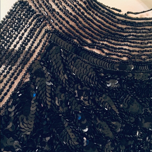 Parker Black Silk satin evening gown - Picture 5 of 8